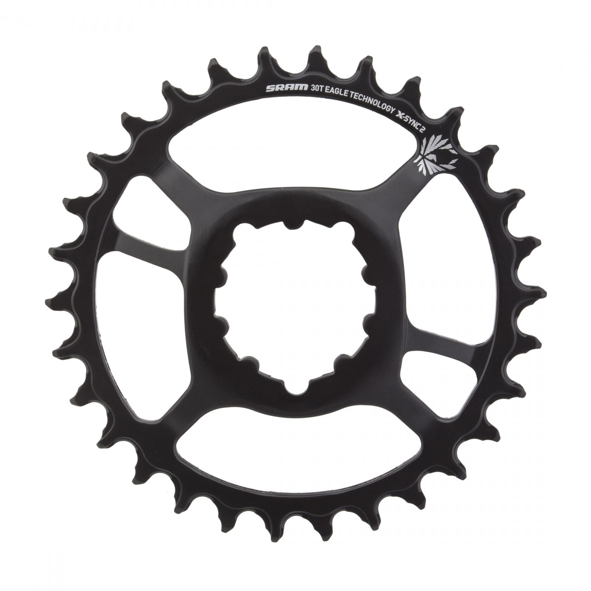 Chainring Sram 30T Direct 6Mm Stl Bk Nxeagle