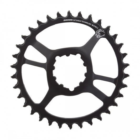 Chainring Sram 34T Direct 6Mm Stl Bk Nxeagle