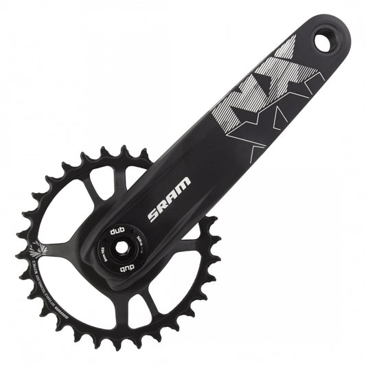 Crankset Sram Nx Eagle Fat4 175X30 Dm Dub Xsync2 Stl W/O Cups Bk 12S