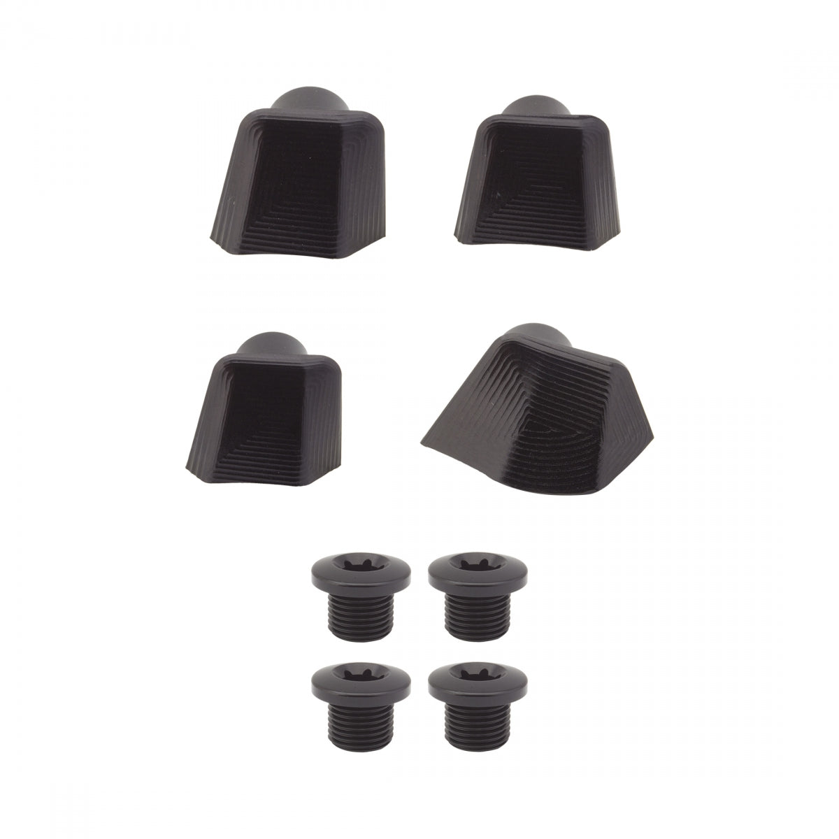 Chainring Bolt Set Absoluteblack Da9100 Bolts+Covers Bk