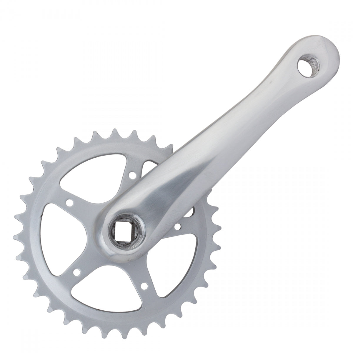 Sunlite Alloy Single Speed Crankset, 152mm x 32T, Silver