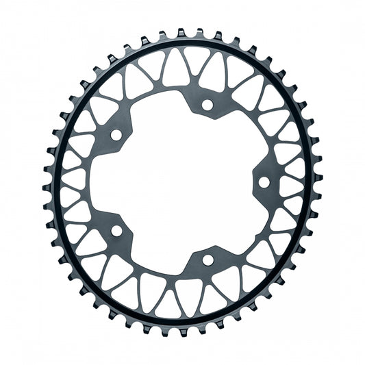 Chainring Absoluteblack Oval 110Mm 50T 5B Gravel 1X Gy