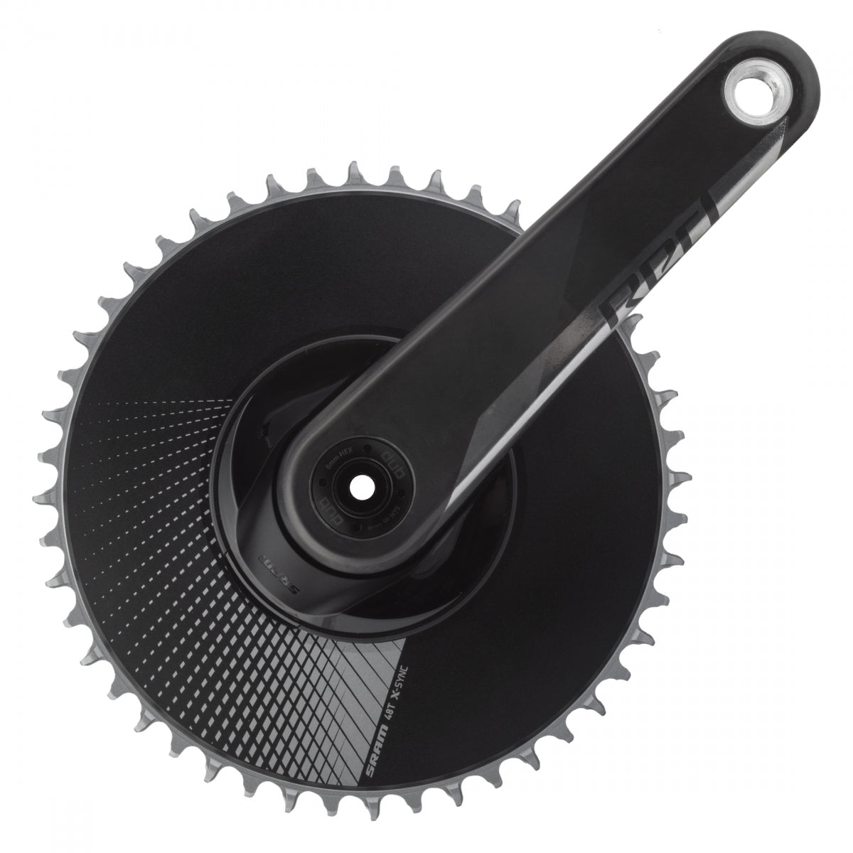 Crankset Sram Red Axs 1X 165X50 Aero Dub Nobb Sl/Gy