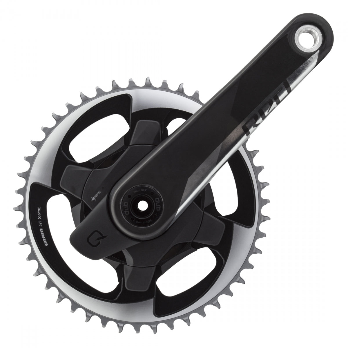 Crankset Sram Red Axs Powermeter 1X 170X46 Dub Nobb Sl/Gy