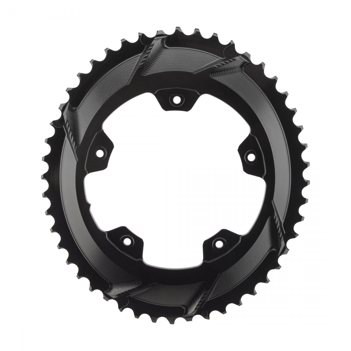 Chainring Absoluteblack Oval 110Mm 48T 5B 2X Subcompact Bk