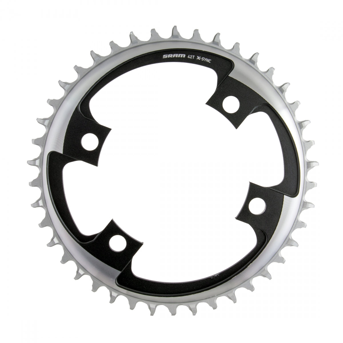 Chainring Sram 42T 107Mm 4B X-Sync Road Gy