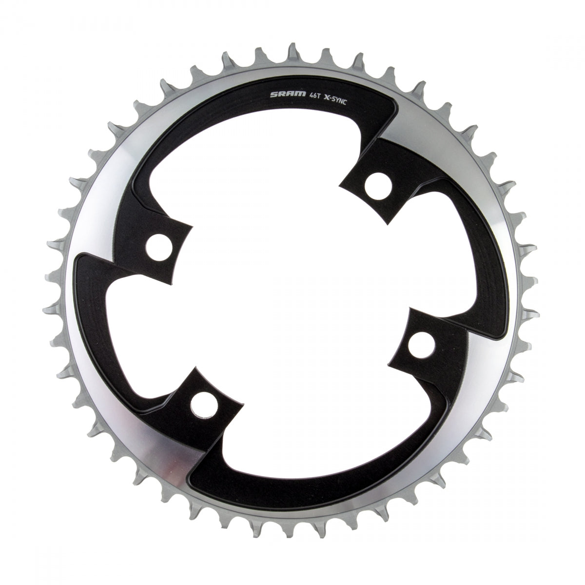 Chainring Sram 46T 107Mm 4B X-Sync Road Gy