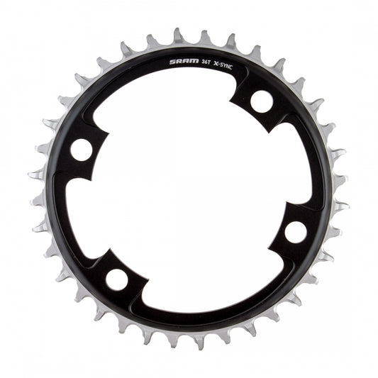 Chainring Sram 36T 107Mm 4B X-Sync Road Bk