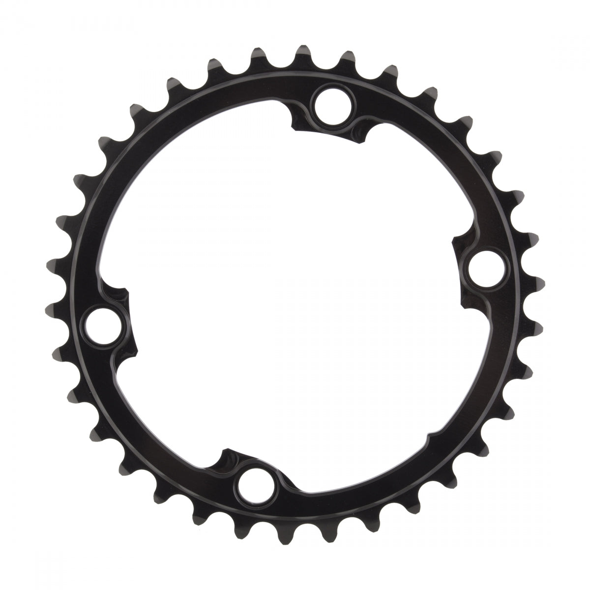 Chainring Absoluteblack 110Mm 34T 4B Asymmetric 2X Bk R9100/8000