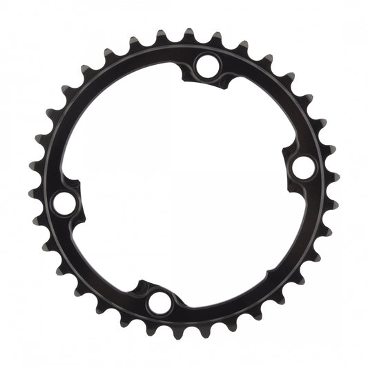 Chainring Absoluteblack 110Mm 34T 4B Asymmetric 2X Bk R9100/8000