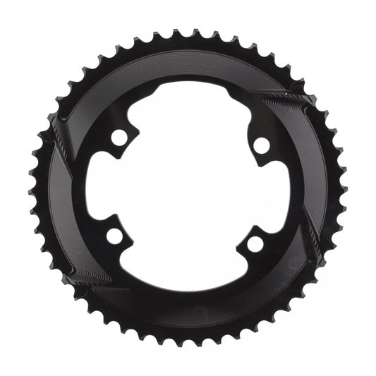 Chainring Absoluteblack 110Mm 50T 4B Asymmetric 2X Bk R9100/8000