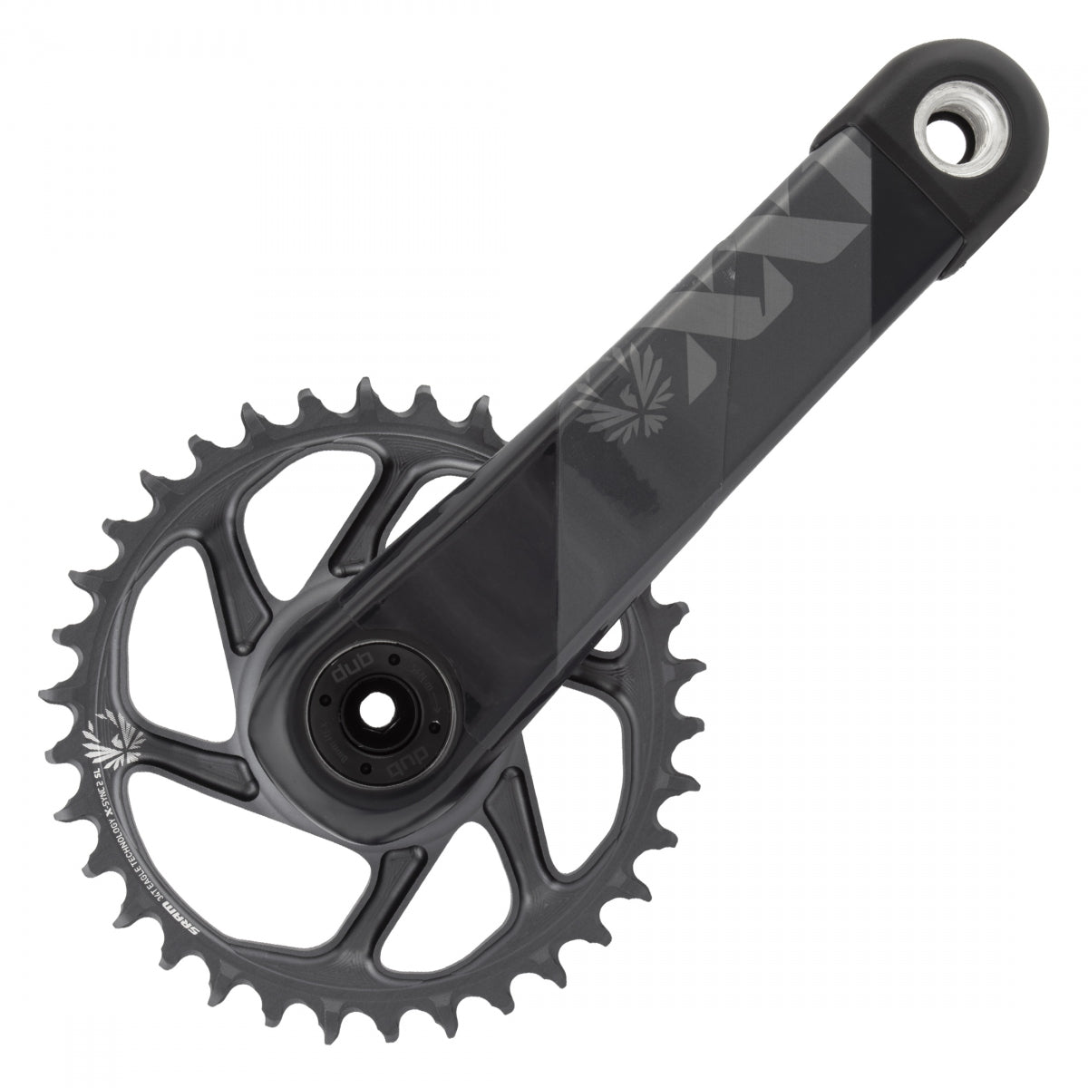 Crankset Sram Xx1 Eagle 170X34 Dm Dub Xsync2 W/Ocups Lunar-Gy