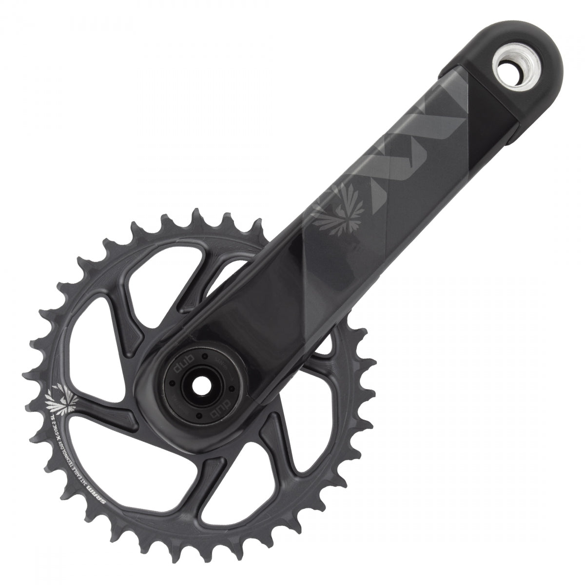 Crankset Sram Xx1 Eagle 175X34 Dm Dub Xsync2 W/Ocups Lunar-Gy Boost 148 Compatible