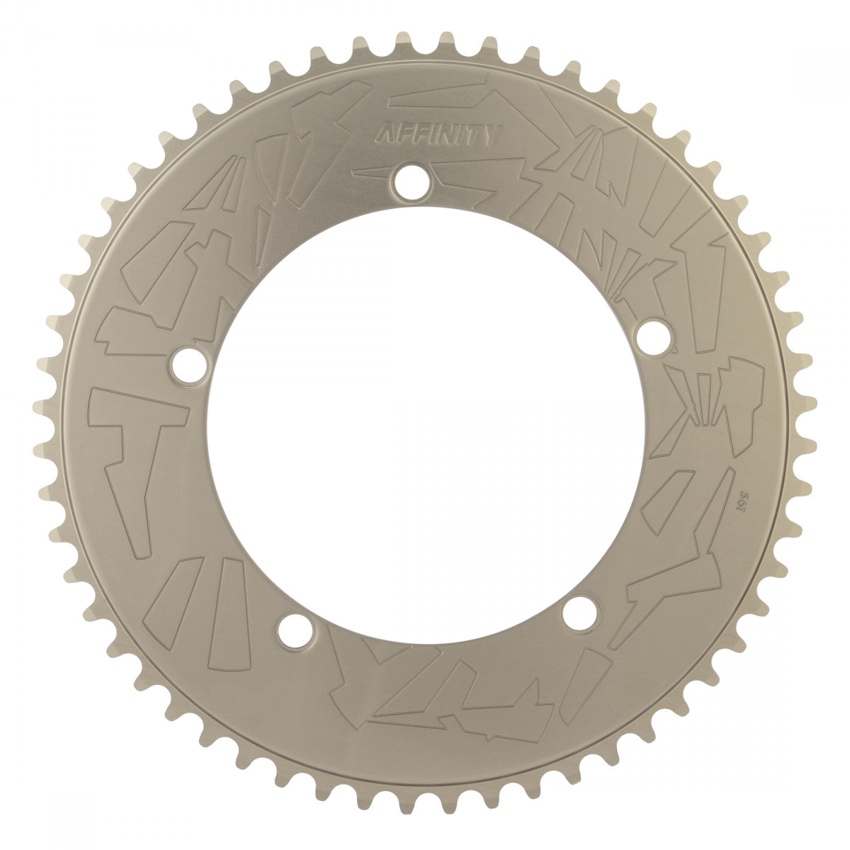 Chainring Affinity Pro 144Mm 56T Aly Hard-Ano Gy