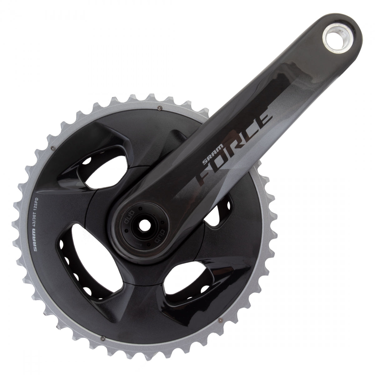 Crankset Sram Force Axs 172X43/30 Dub Wide Nobb Gloss-Crbn