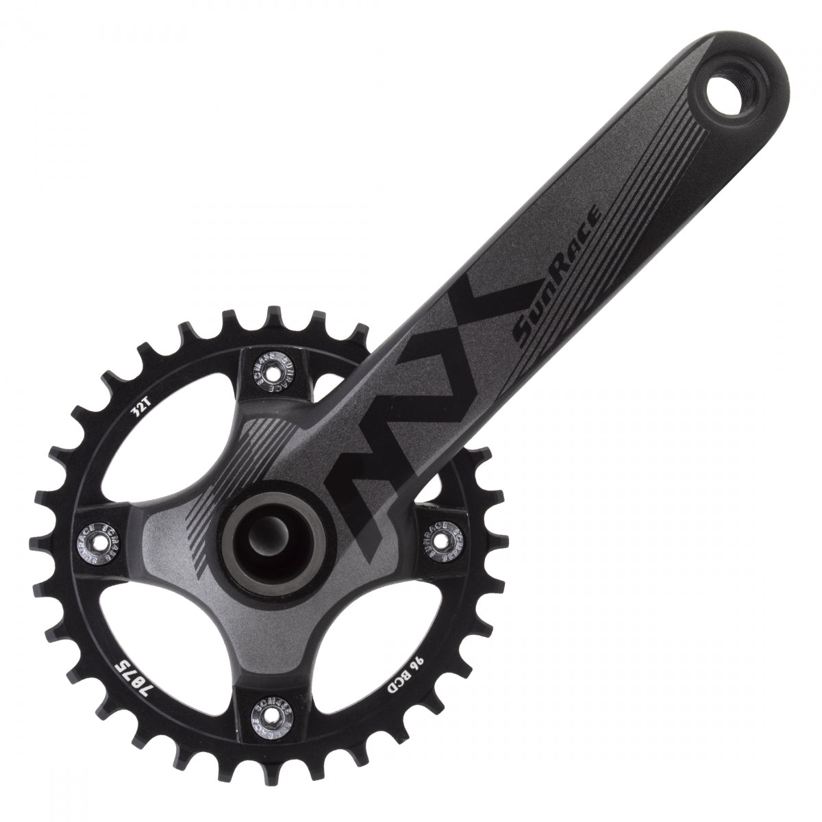 Crankset Sunrace Fcmx0U 175X32 11S W/24Mm Bsa Bb Bk