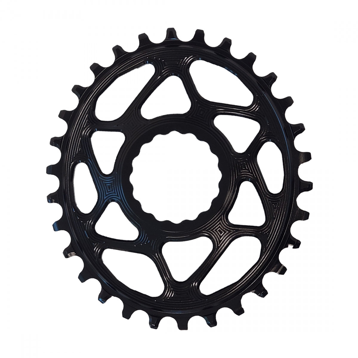 Chainring Absoluteblack Oval Direct Rf-Cinch 34T Shi 12S Bk
