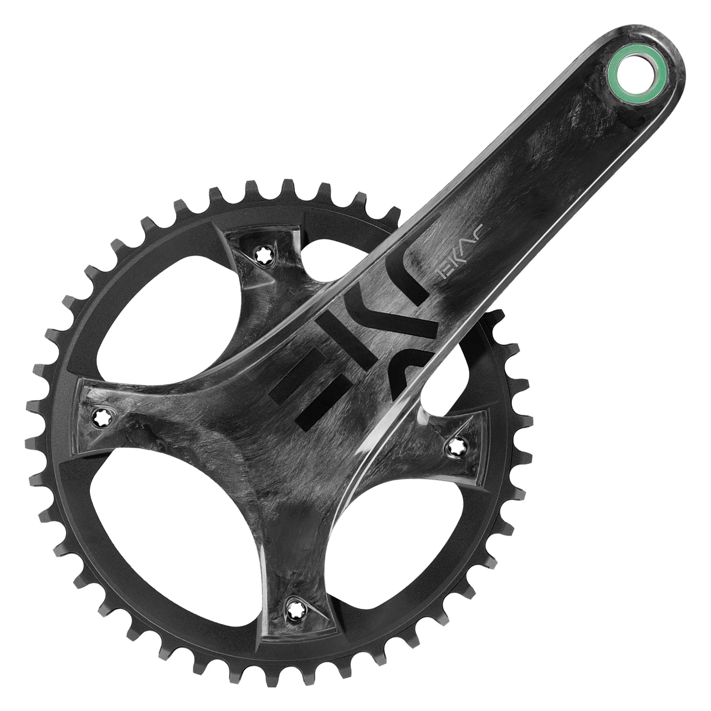 Campagnolo EKAR Crankset - 170mm, 13-Speed, 38t, 123mm BCD, Campagnolo Ultra-Torque Spindle Interface, Carbon