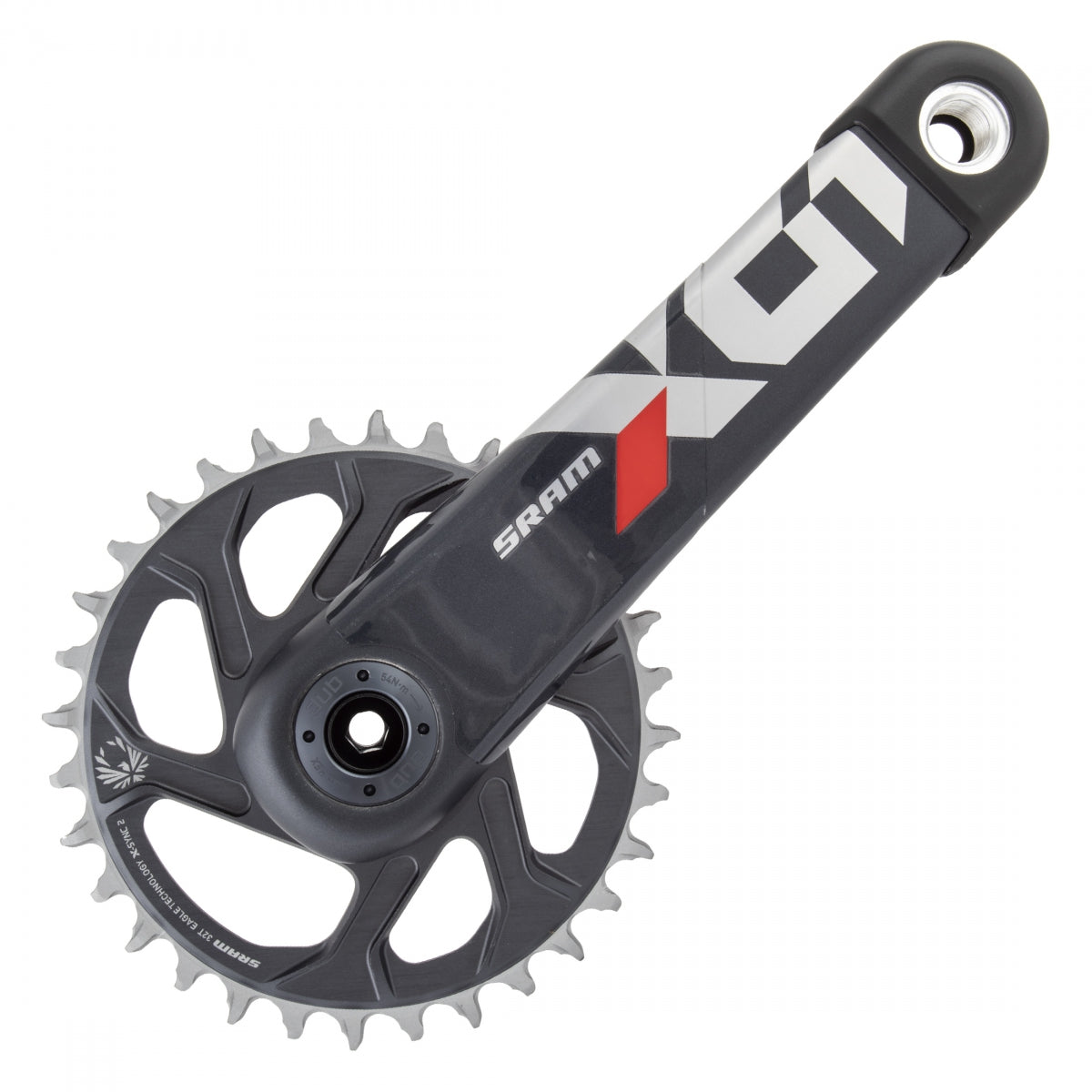 Crankset Sram X01 Eagle 175X32 Dm Dub Xsync2 W/Ocups Ln-Rd Boost 148  Compatible