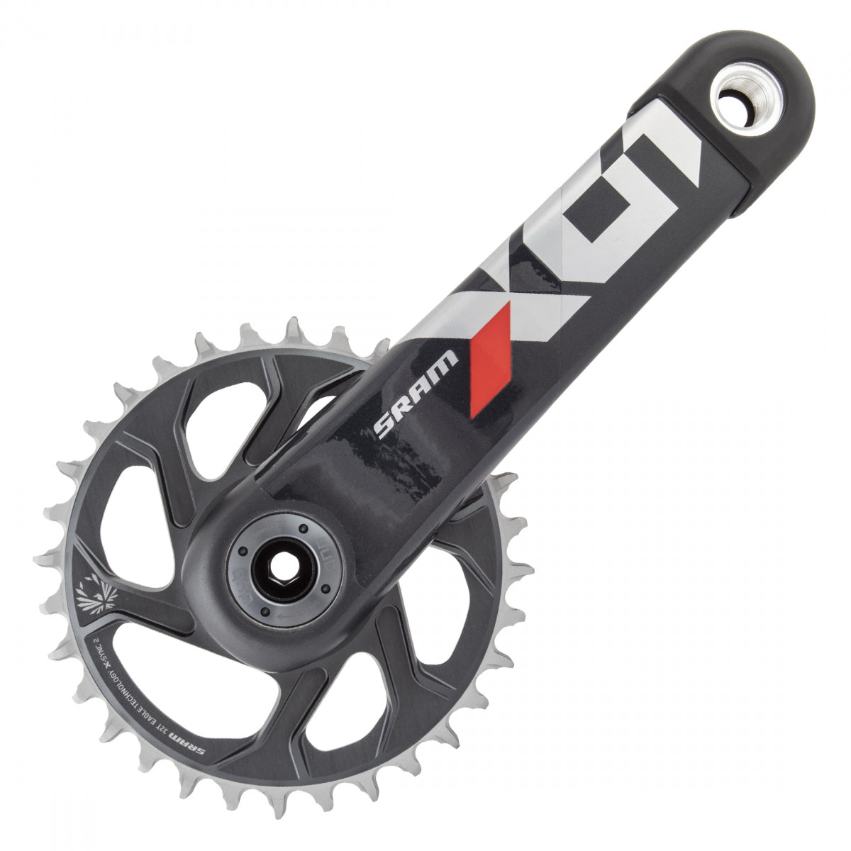 Crankset Sram X01 Eagle 170X32 Dm Dub Xsync2 W/Ocups Ln-Rd