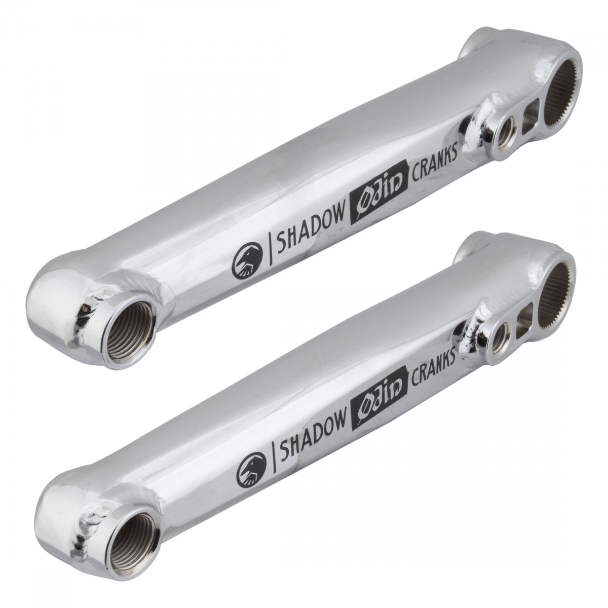 Shadow Odin RHD/LHD 160mm 1-Speed 22 mm Spindle Crankset Chrome