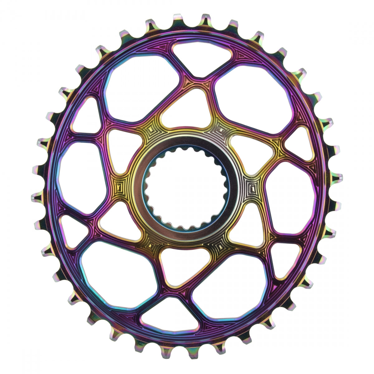 Chainring Absoluteblack Oval Direct Shi 36T Oil-Slick