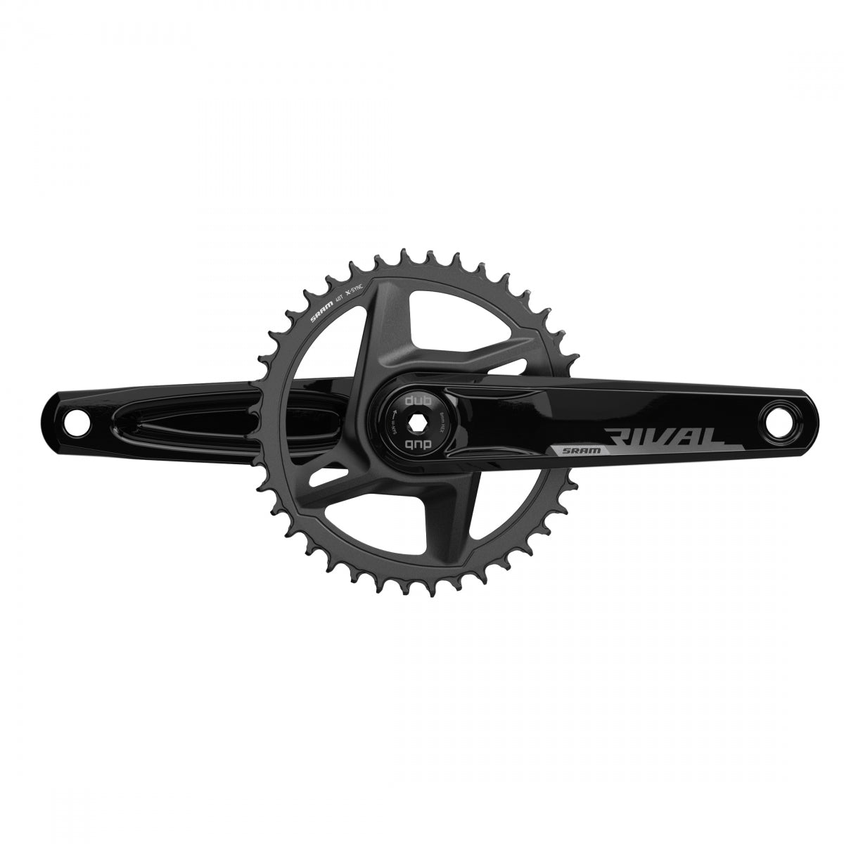 Crankset Sram Rival 1X D1 165X46 Dub Wide Nobb Bk