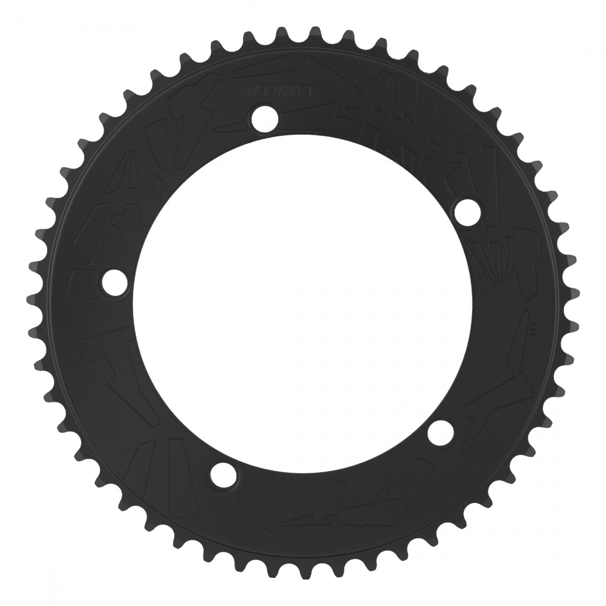 Chainring Affinity Pro 144Mm 51T Aly Hard-Ano Bk