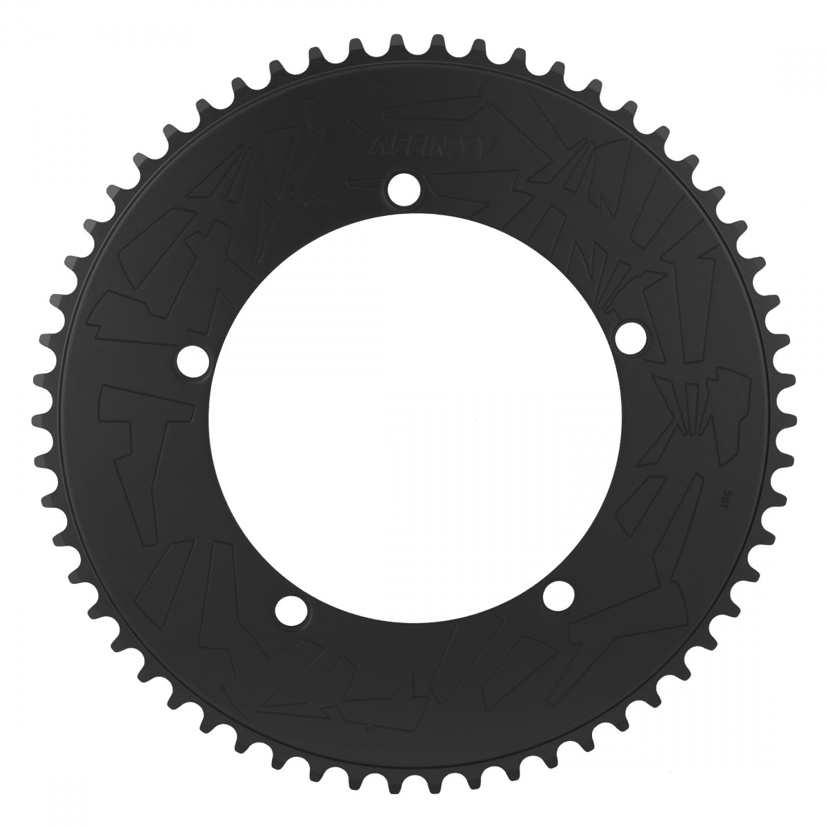 Chainring Affinity Pro 144Mm 58T Aly Hard-Ano Bk