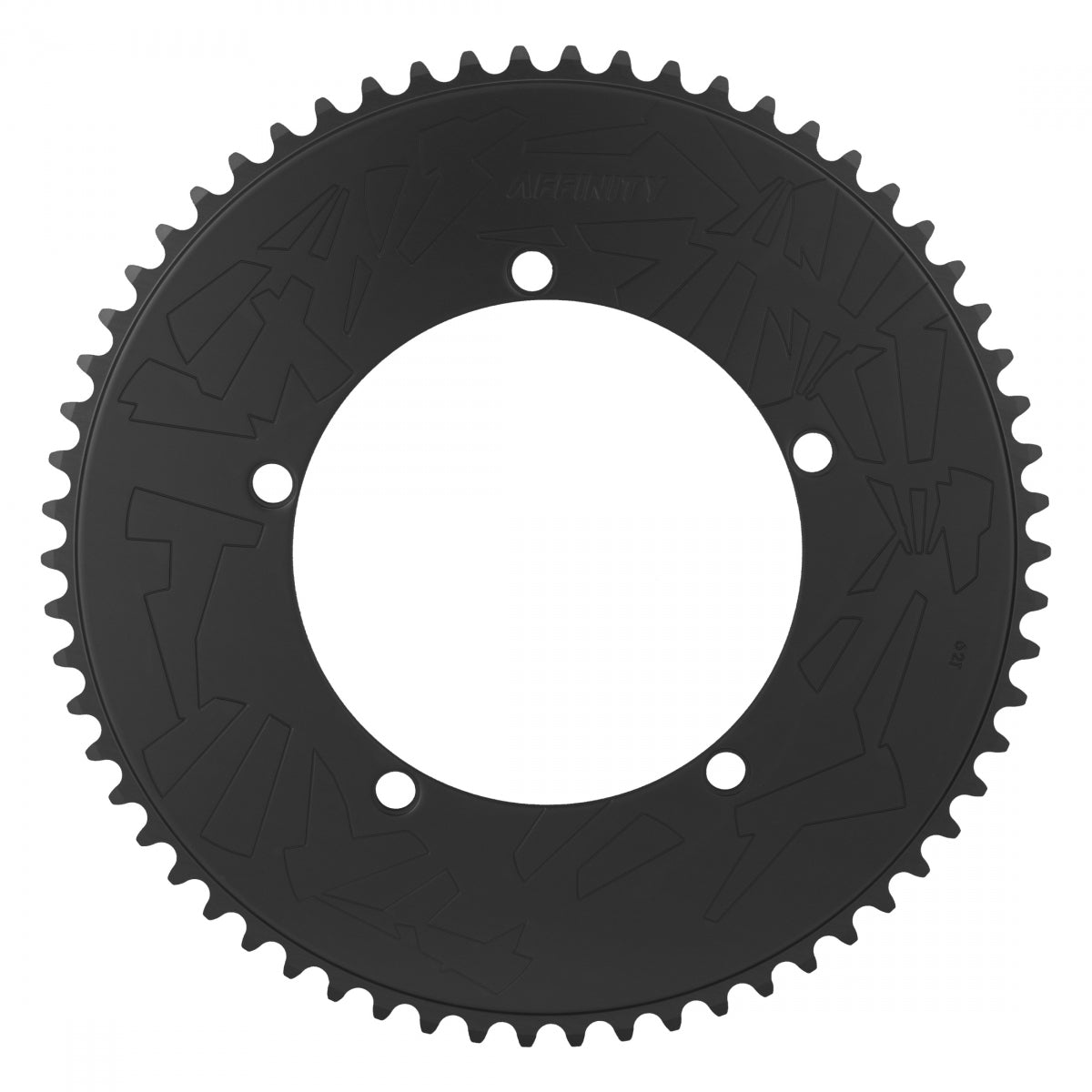 Chainring Affinity Pro 144Mm 62T Aly Hard-Ano Bk