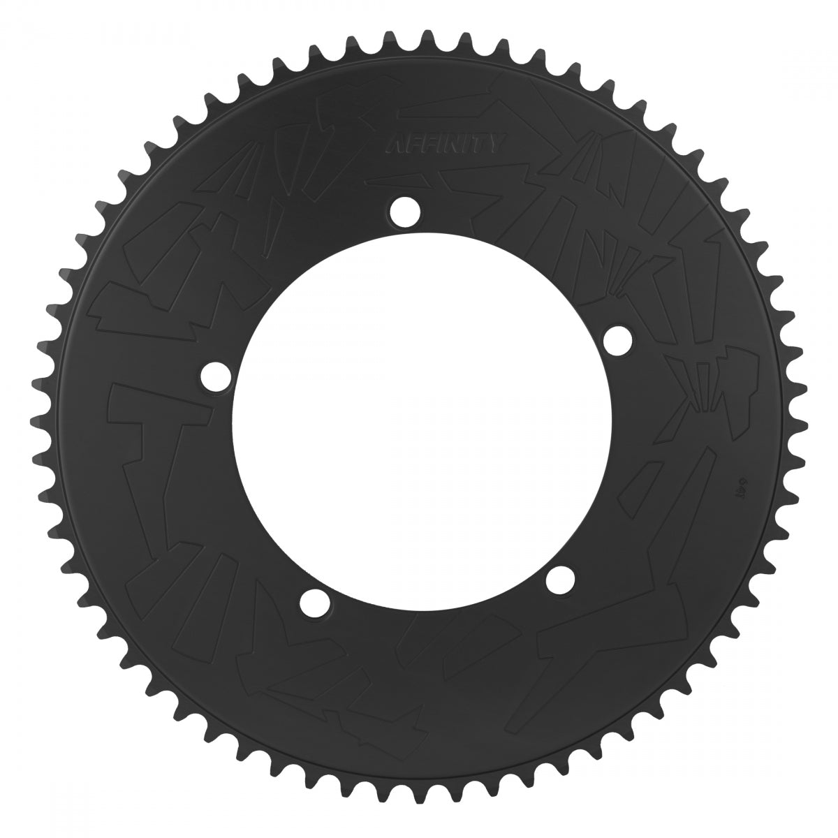 Chainring Affinity Pro 144Mm 64T Aly Hard-Ano Bk