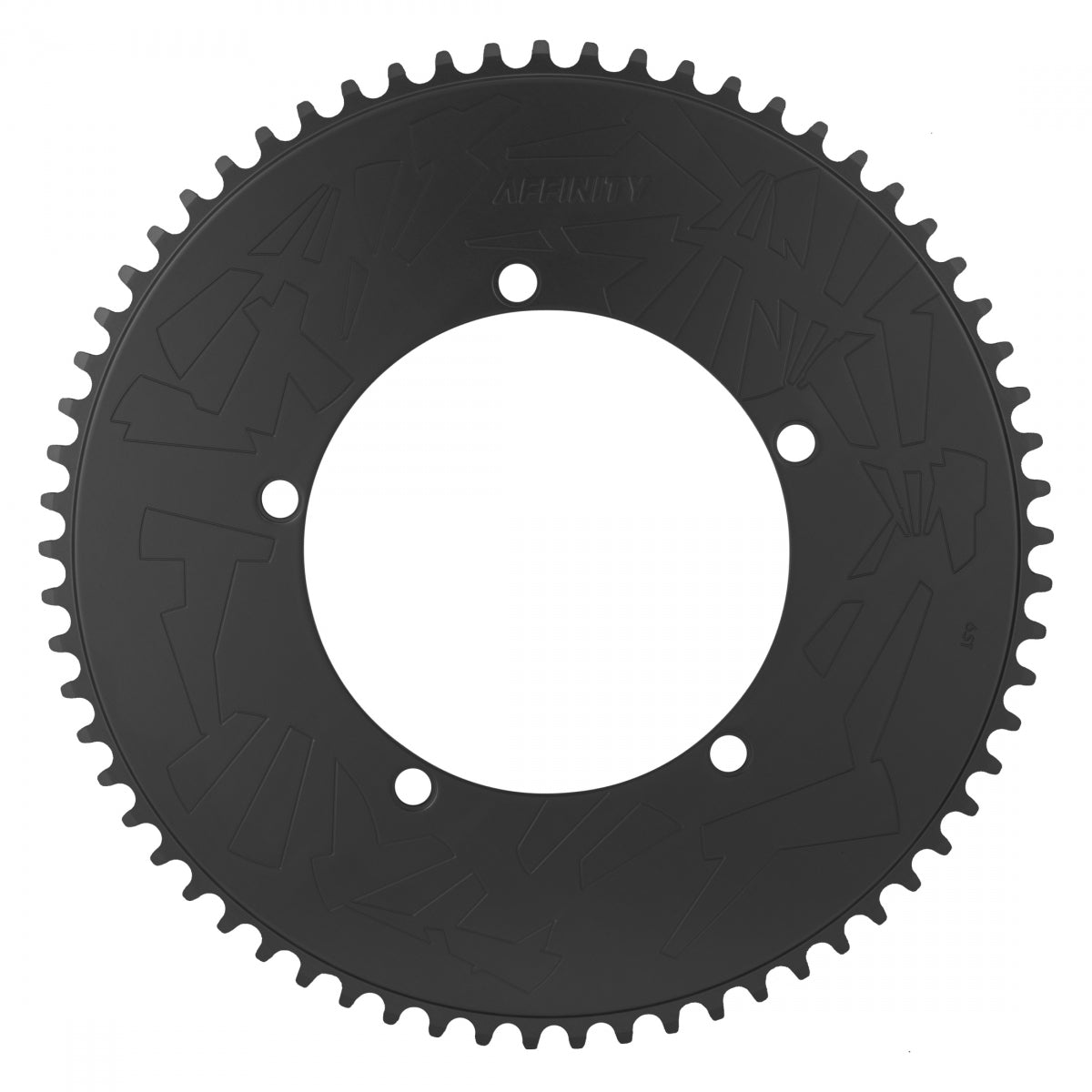 Chainring Affinity Pro 144Mm 65T Aly Hard-Ano Bk