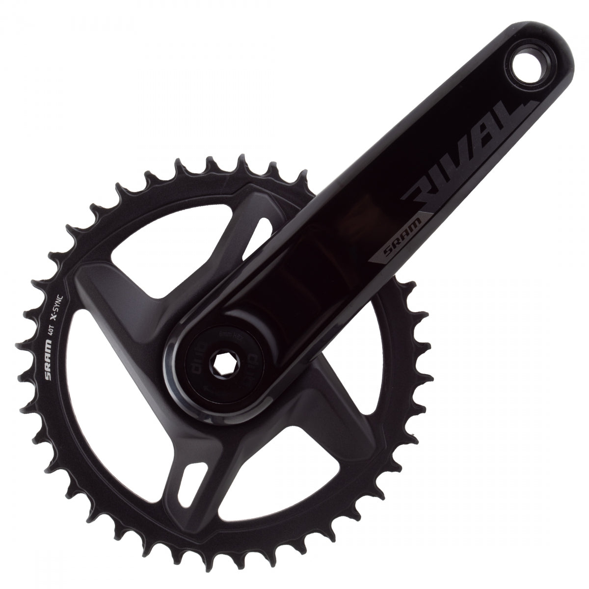 Crankset Sram Rival Axs D1 Wide Powermeter 1X 165X40 Dub Nobb Bk