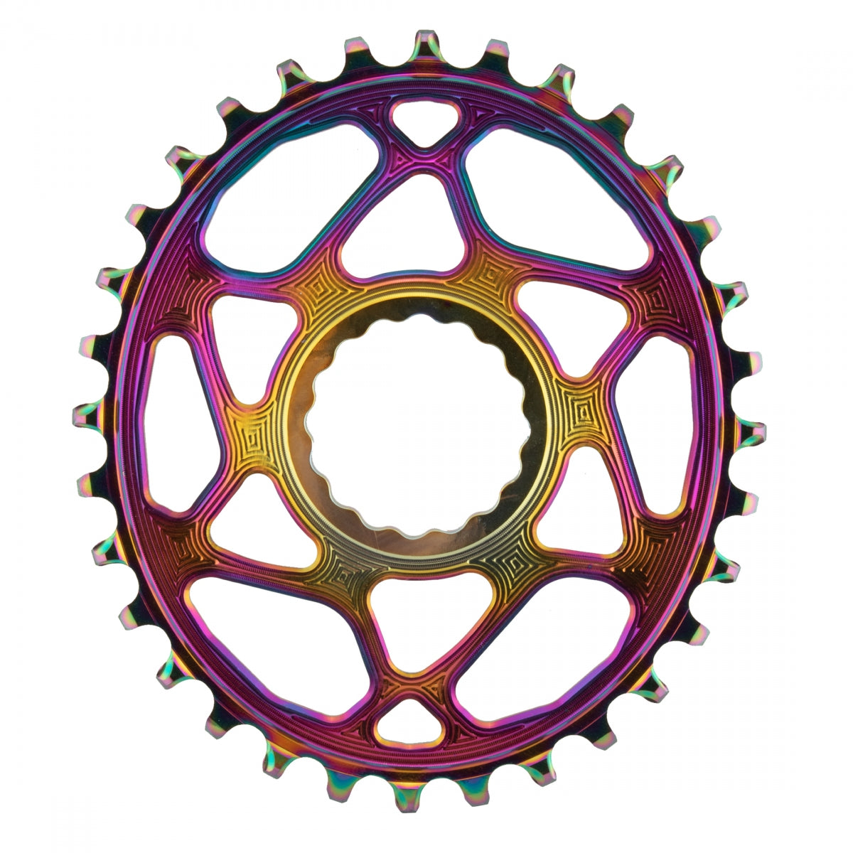 Chainring Absoluteblack Oval Direct Rf-Cinch 32T Oil-Slick