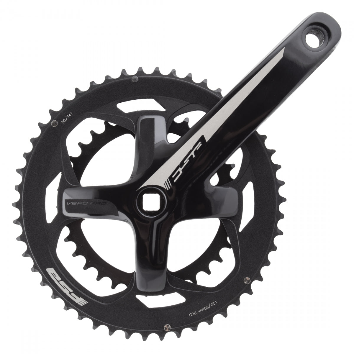 Crankset Fsa Vero Sqr 170X50/34 10/11S Bk