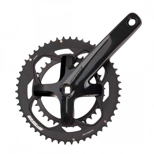 FSA Vero Square 175mm 50/34T 10/11-Speed Crankset Black