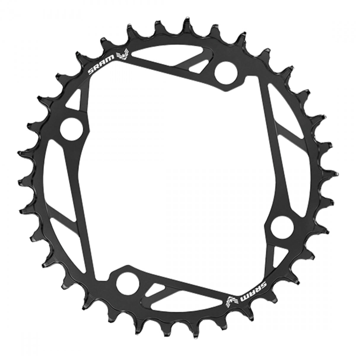 Chainring Sram 36T 104Mm Stl Bk 4B T-Type