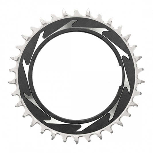 Chainring Sram 34T Powermeter Threaded Eagle 0Mm Bk/Sl Xxsl D1 T-Type