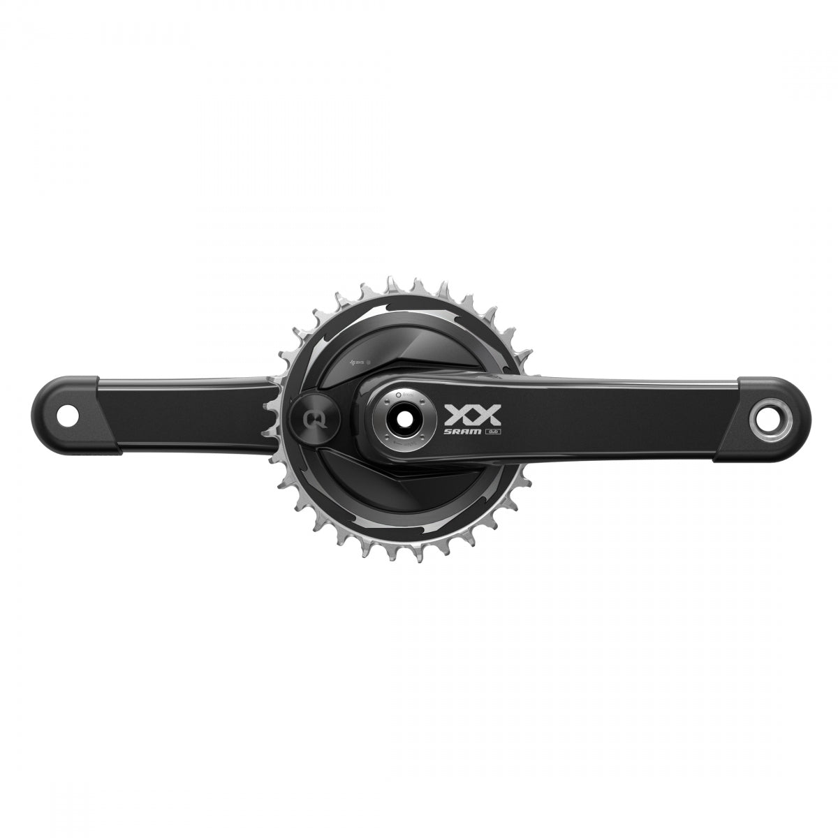 Crankset Sram Xx Eagle Powermeter Spider 175X32 Q174 Cl55 Dub Nobb Bk T-Type