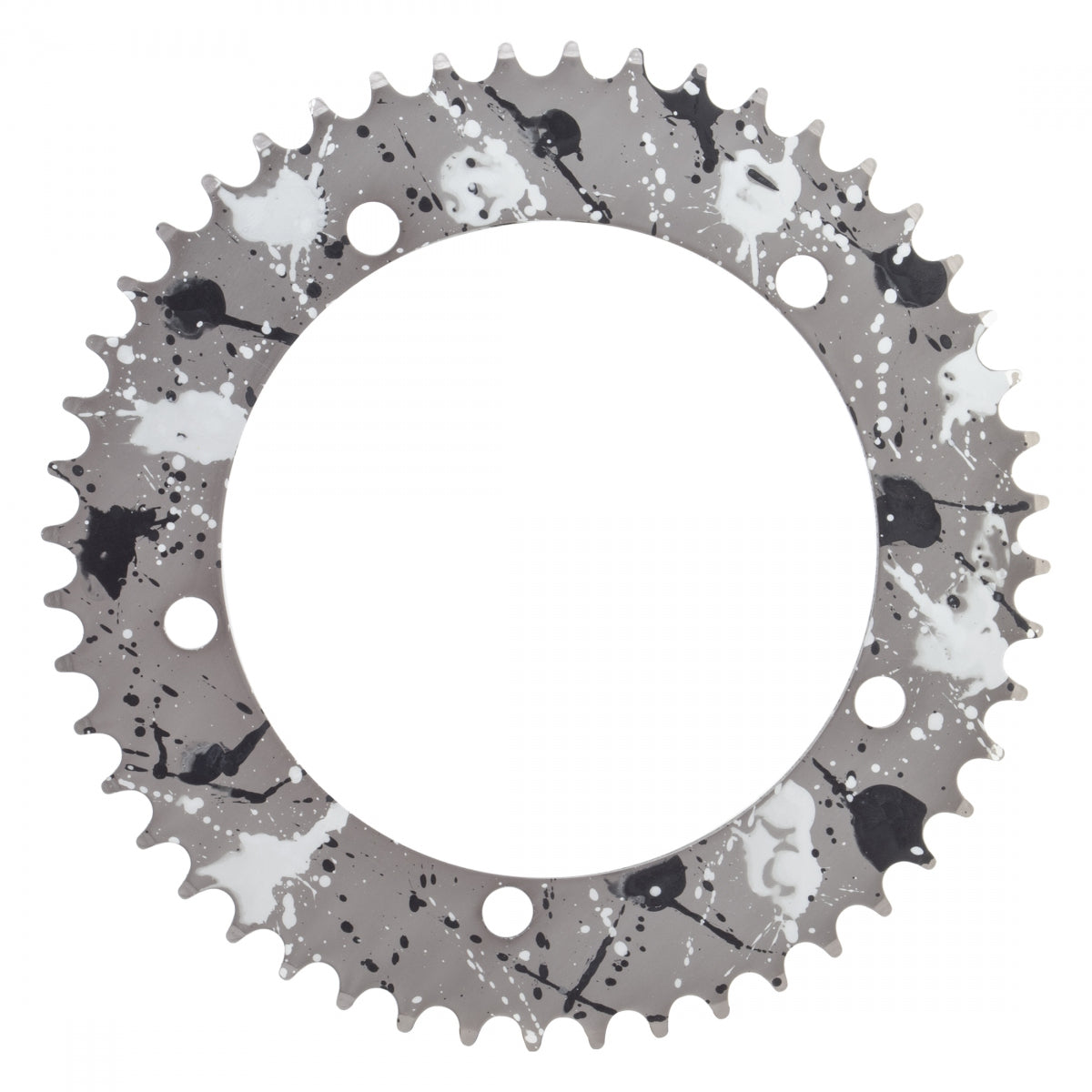 Chainring Or8 Splat Trk 144Mm 50T Aly 1/8 Sl-Ano W/Bk/Wh