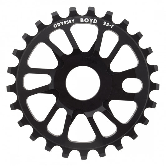 Chainring 1Pc Ody 25T Boyd Signature Bkd Bk