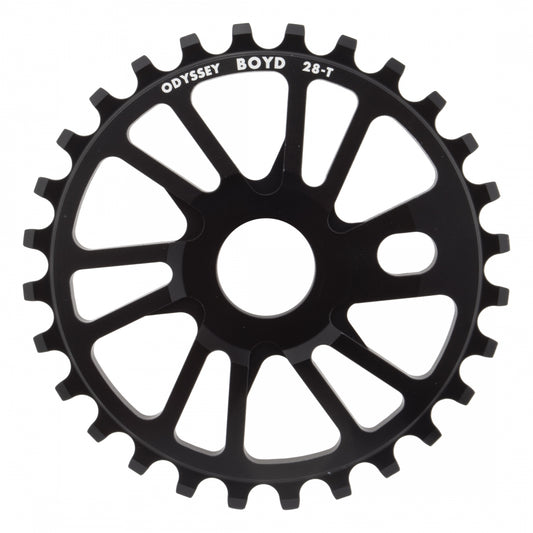 Chainring 1Pc Ody 28T Boyd Signature Bkd Bk