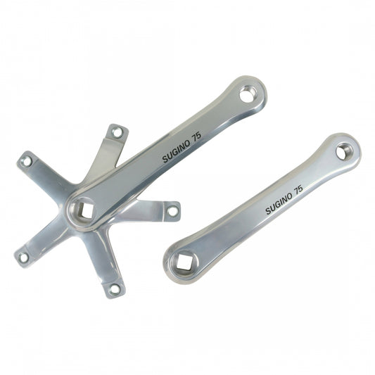 Sugino SG75 Crankset, 165mm, 144mm BCD, Silver