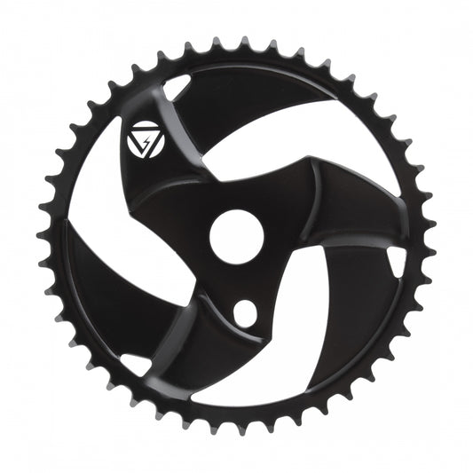 Chainring Bk-Ops 1Pc 43T 3/32 Stl Bk