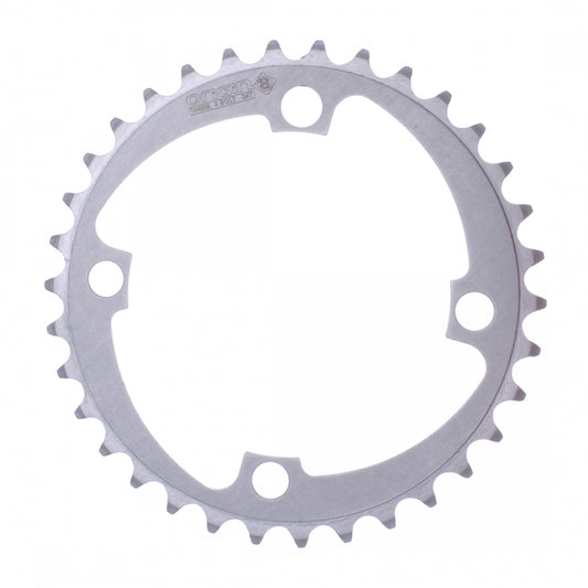 Origin8 Alloy Blade Chainring, 104mm, 4-Bolt, 32T, Silver