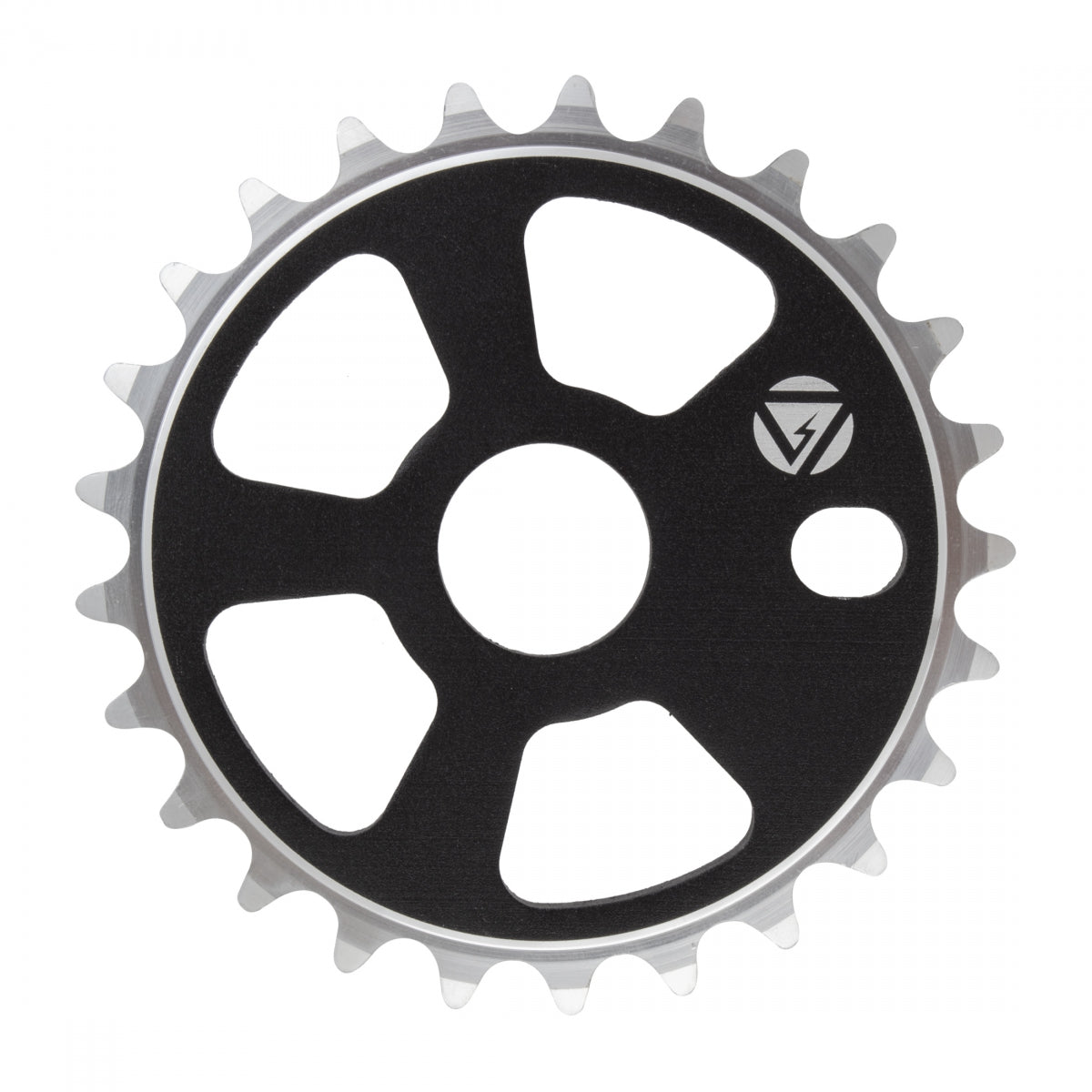 Chainring Bk-Ops 25T Micro Drive Aly Blk