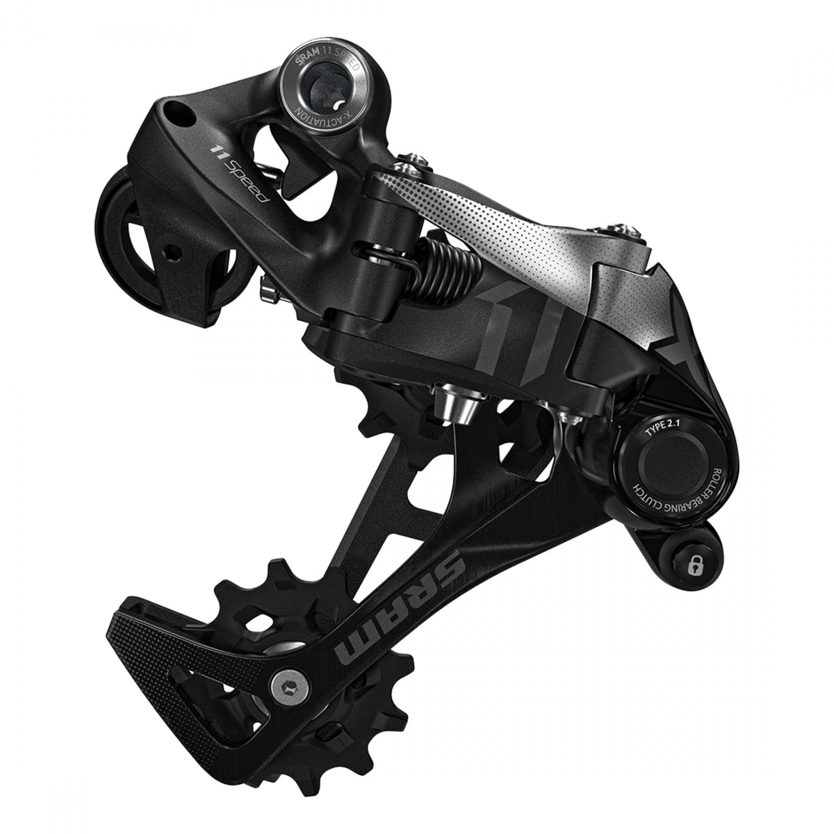 SRAM X01 Type 2.1 Rear Derailleur, 11-Speed, Black