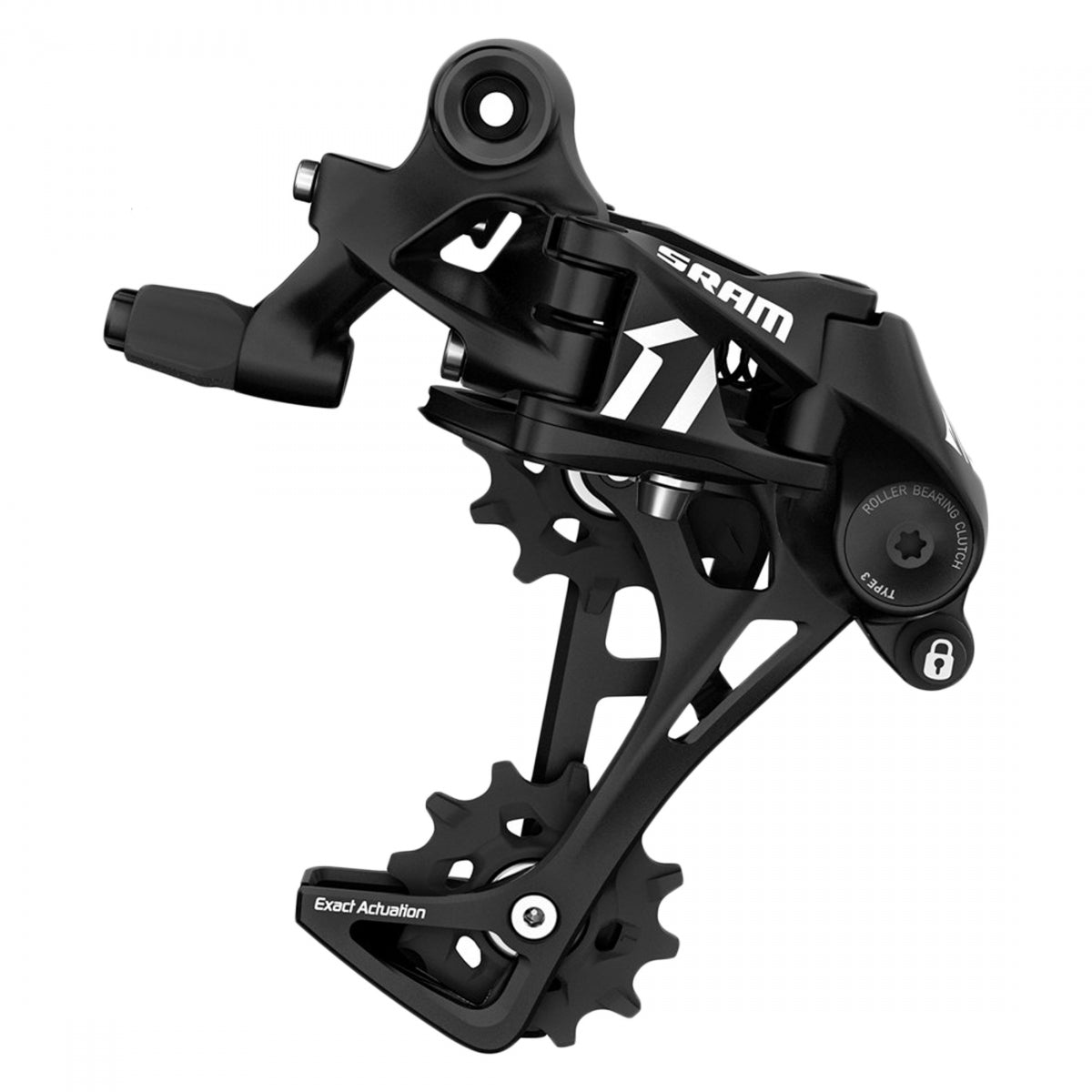 SRAM Apex 1 Long Cage Rear Derailleur, 11-Speed, Black