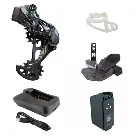 Group Upgrade Kit Sram Xx1 Eagle Axs Rocker Shifter/Rdwbatt/Charger-Cord/Gap Tool Bk