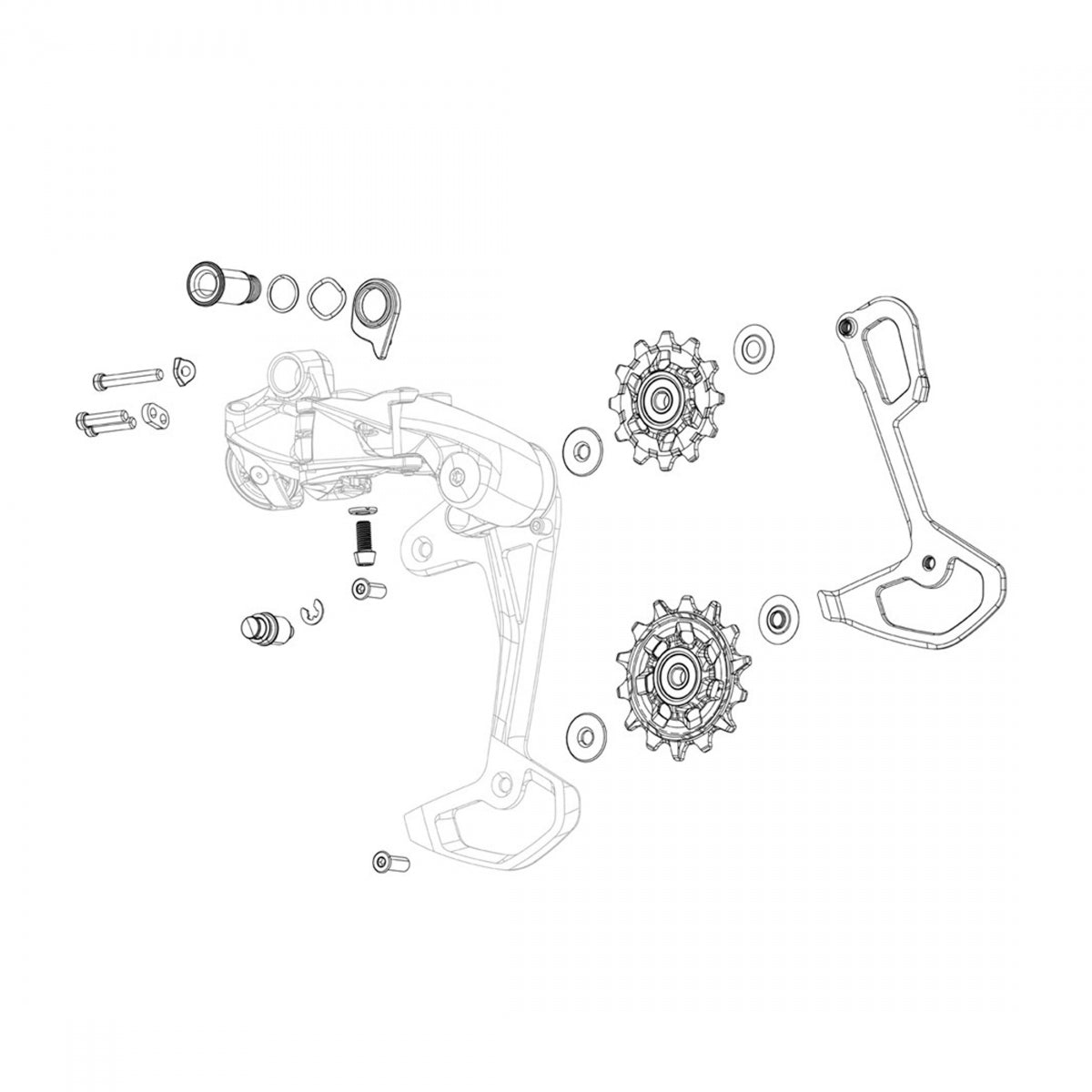 Der Part Sram Pulley Force Axs Etap 12T